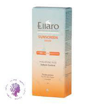 ضد آفتاب سرم spf 50 بی رنگ الارو