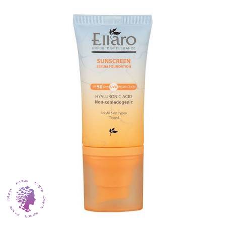 ضد آفتاب سرم spf 50 بی رنگ الارو