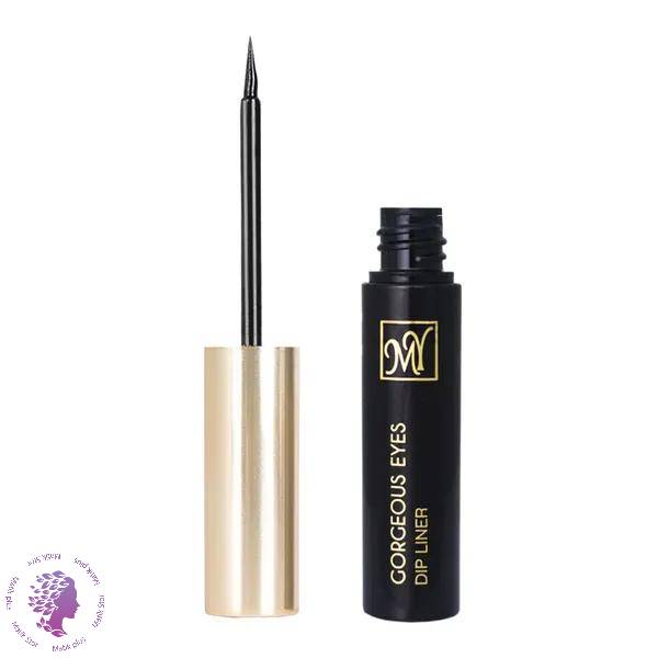 خط چشم نمدی گرجس آیز بلک دایموند مای Gorgeous eyes dep liner 3.5ml MY BLACK DIAMOND