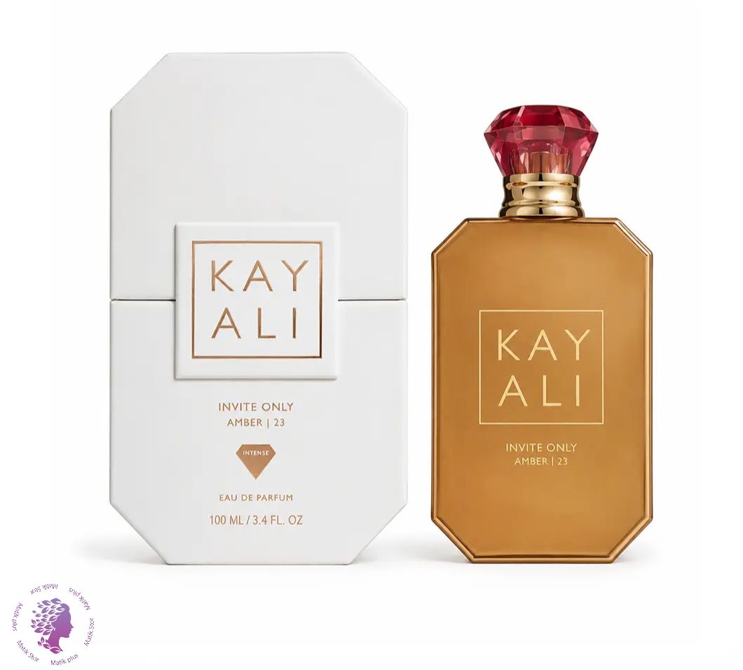 عطر ادکلن کایالی اینوایت انلی آمبر23 | Invite Only Amber 23 Kayali  طرح باکس اصلی 100 میل ( های کپی درجه یک)